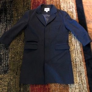 Joseph Abboud 38S Navy Topcoat